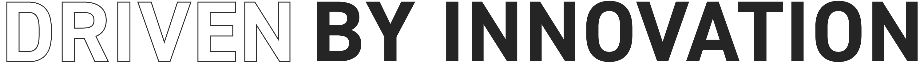 DRIVEN BY INNOVATION